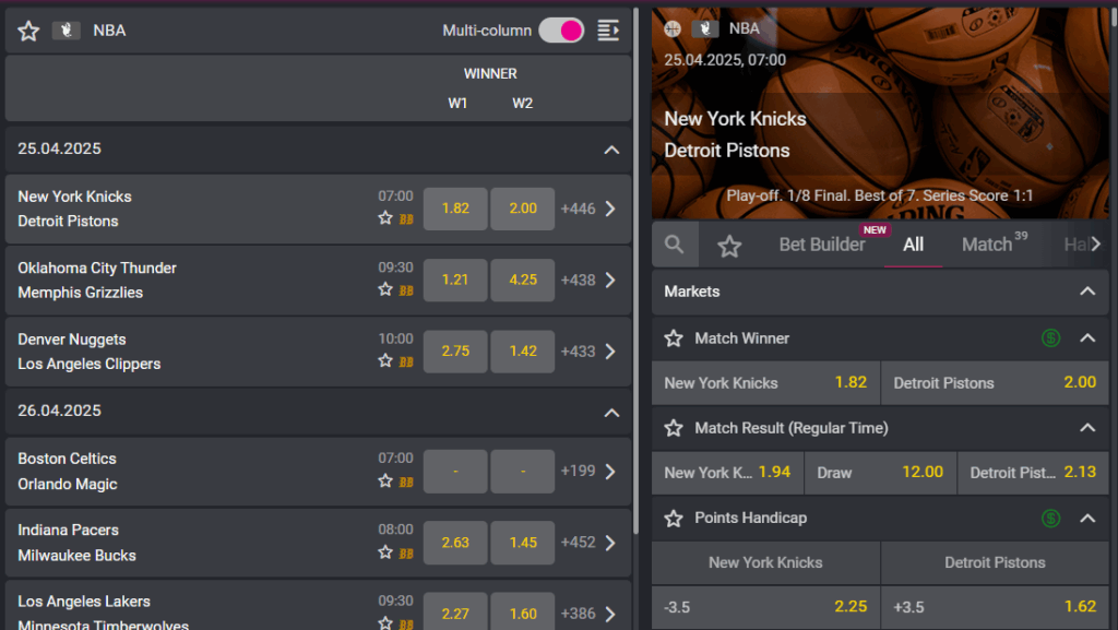 Basketball Betting